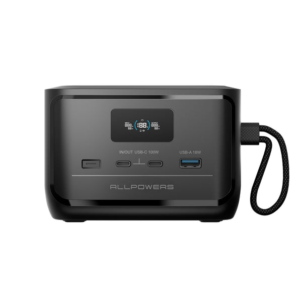 SOLAX P100 DC Portable Power Station | 128W 99Wh