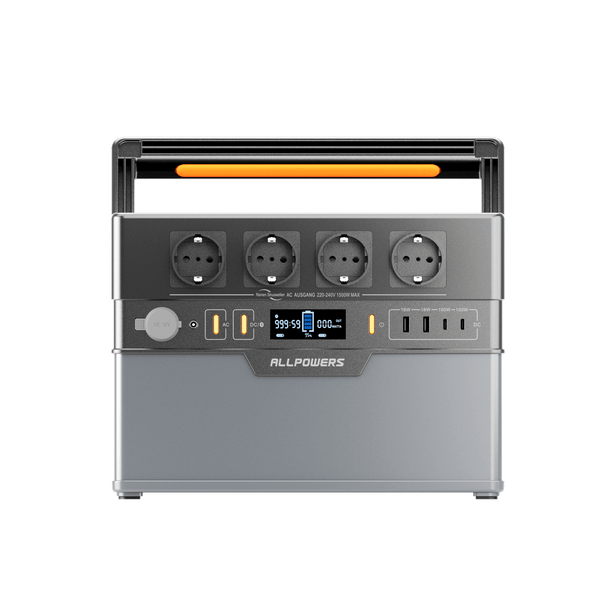 S1500 PLUS Portable Power Station 1500W 1092Wh